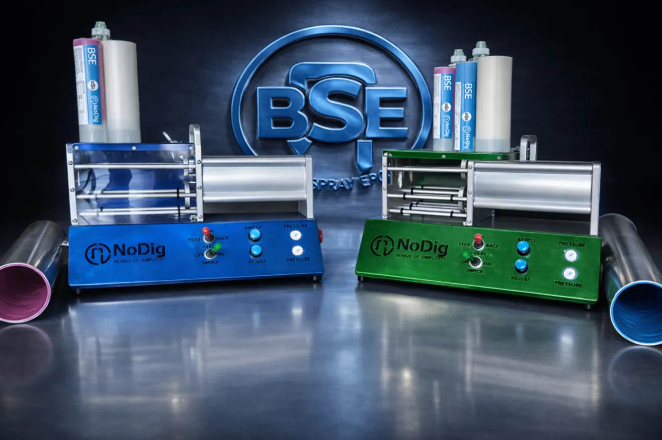 BSE Epoxy – dvokomponentni epoksidni premaz za sanacijo cevi